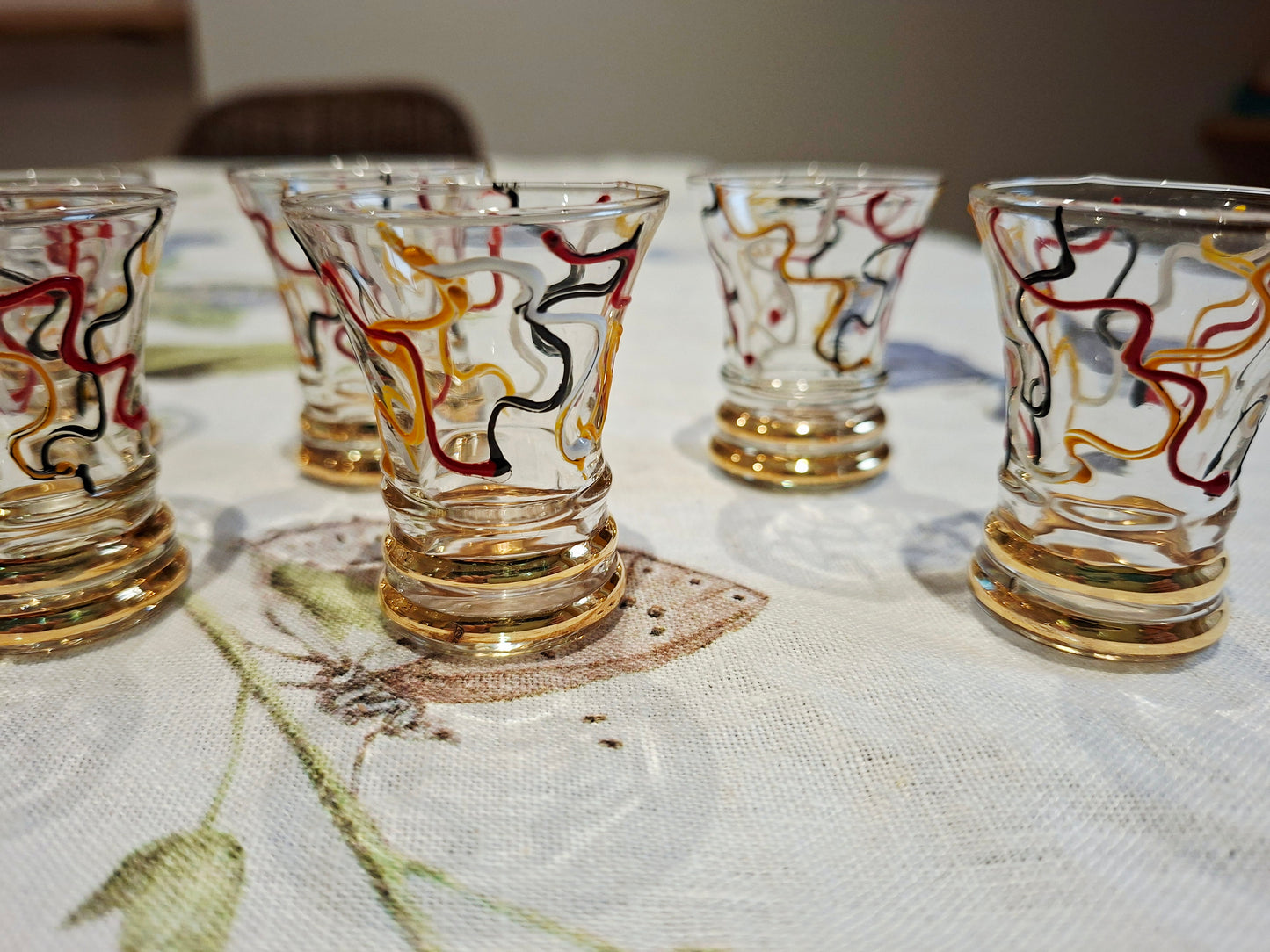 Lot de 8 petits verres