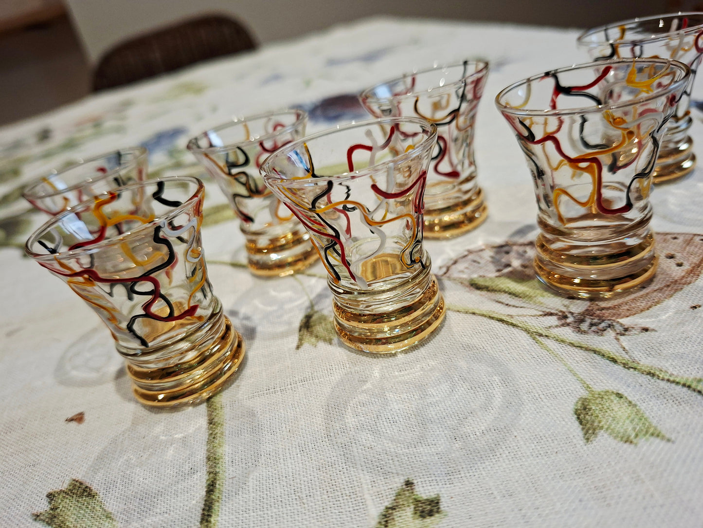 Lot de 8 petits verres