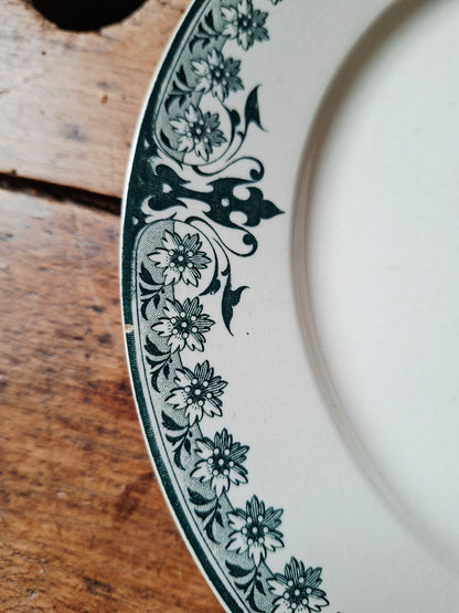 Superbe lot de 4 assiettes anciennes – Mix & Match vintage 🌿