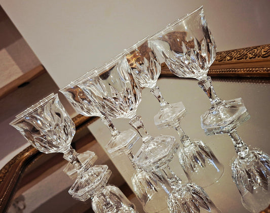 Lot de 6 petits verres Cristal d’Arques – Modèle Chaumont