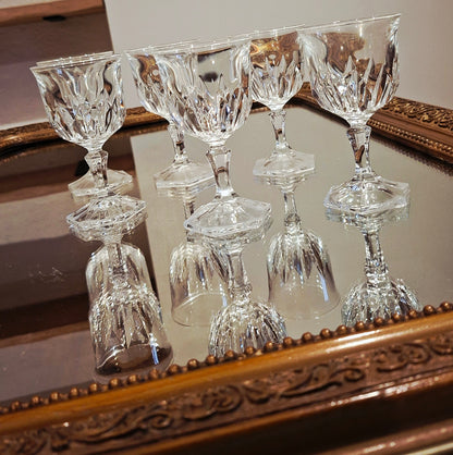 Lot de 6 petits verres Cristal d’Arques – Modèle Chaumont