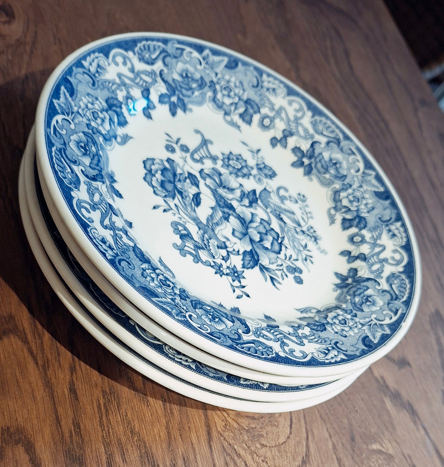 Juego de 4 platos de postre