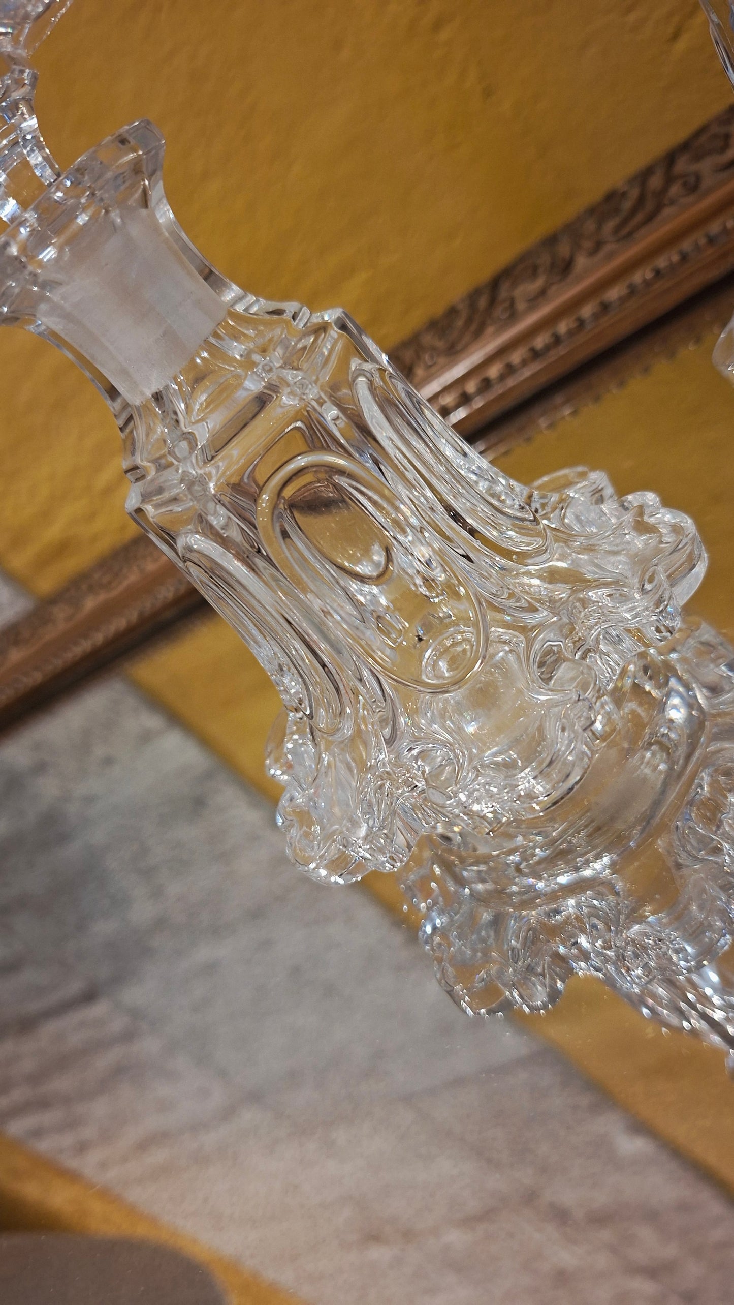 Paire de flacons Jean Desprez – Sharazade (modèle Cheminée Cristal)