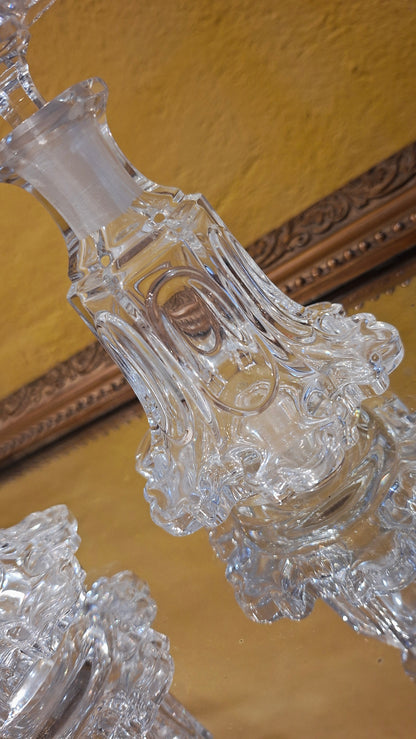 Paire de flacons Jean Desprez – Sharazade (modèle Cheminée Cristal)