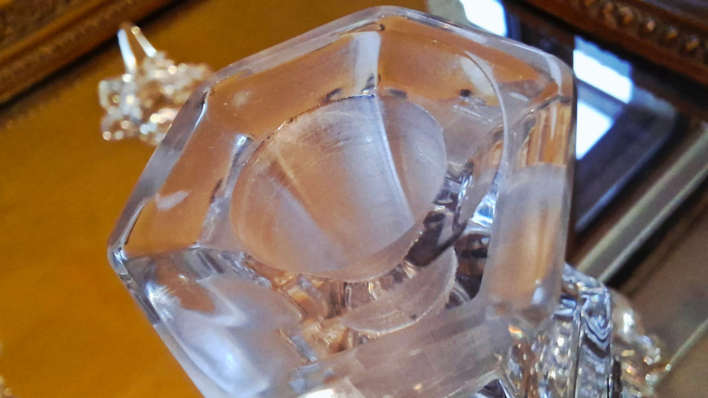 Paire de flacons Jean Desprez – Sharazade (modèle Cheminée Cristal)