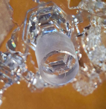 Paire de flacons Jean Desprez – Sharazade (modèle Cheminée Cristal)