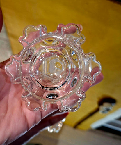 Paire de flacons Jean Desprez – Sharazade (modèle Cheminée Cristal)