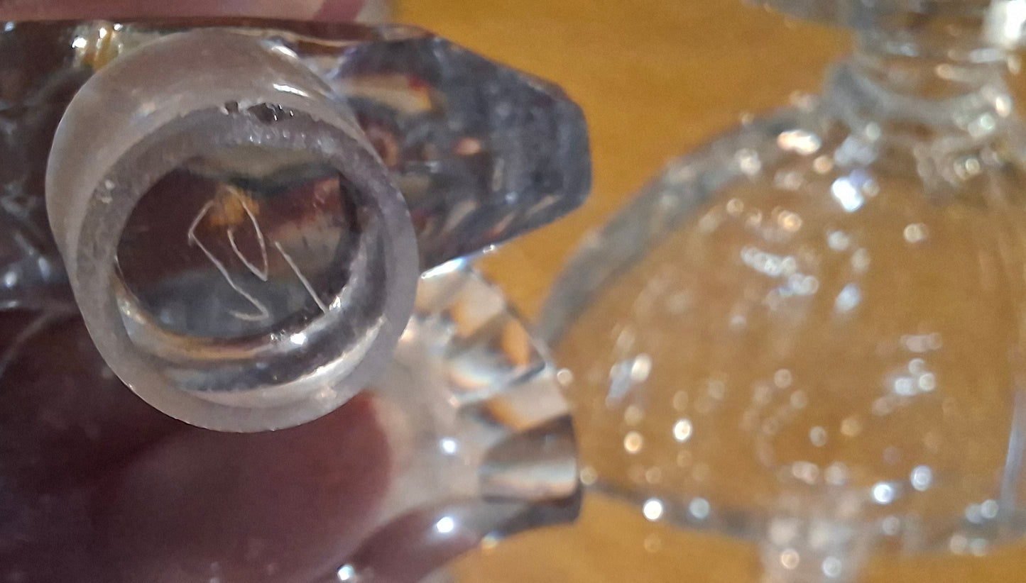 Superbe Flacon de Parfum “Shalimar” – Guerlain Édition Cristal Baccarat