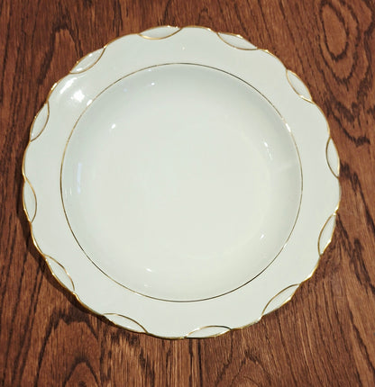 Juego de 8 platos de porcelana fina MS - Fabricado en Berry