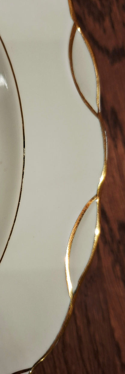 Juego de 8 platos de porcelana fina MS - Fabricado en Berry