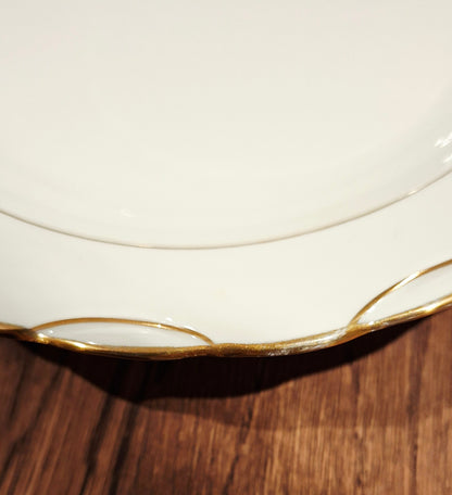 Juego de 8 platos de porcelana fina MS - Fabricado en Berry