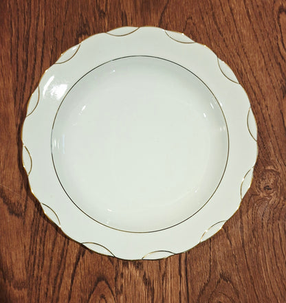 Juego de 8 platos de porcelana fina MS - Fabricado en Berry