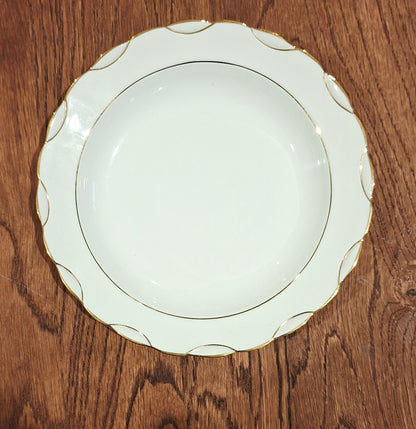 Juego de 8 platos de porcelana fina MS - Fabricado en Berry