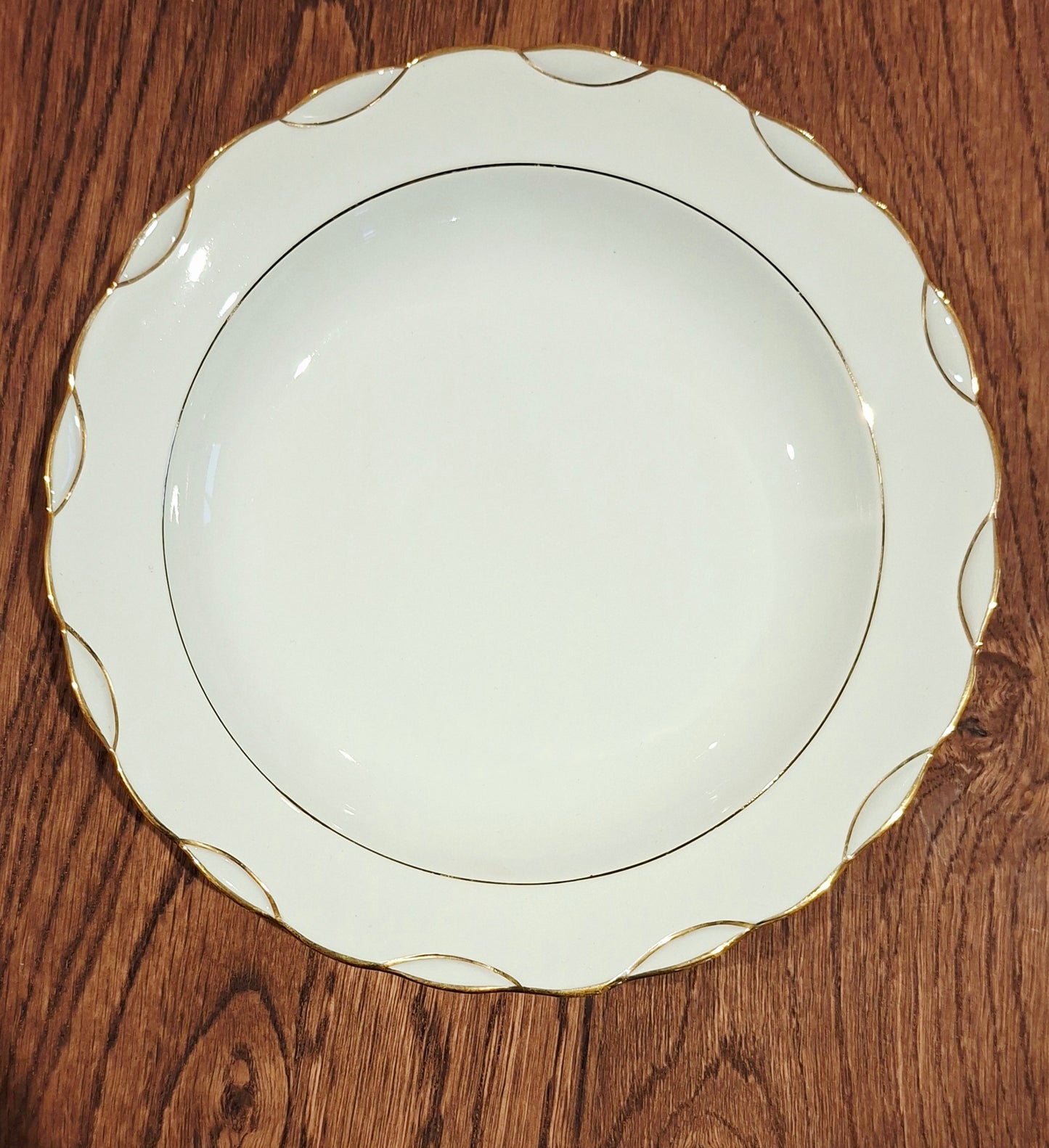 Juego de 8 platos de porcelana fina MS - Fabricado en Berry