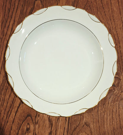 Juego de 8 platos de porcelana fina MS - Fabricado en Berry