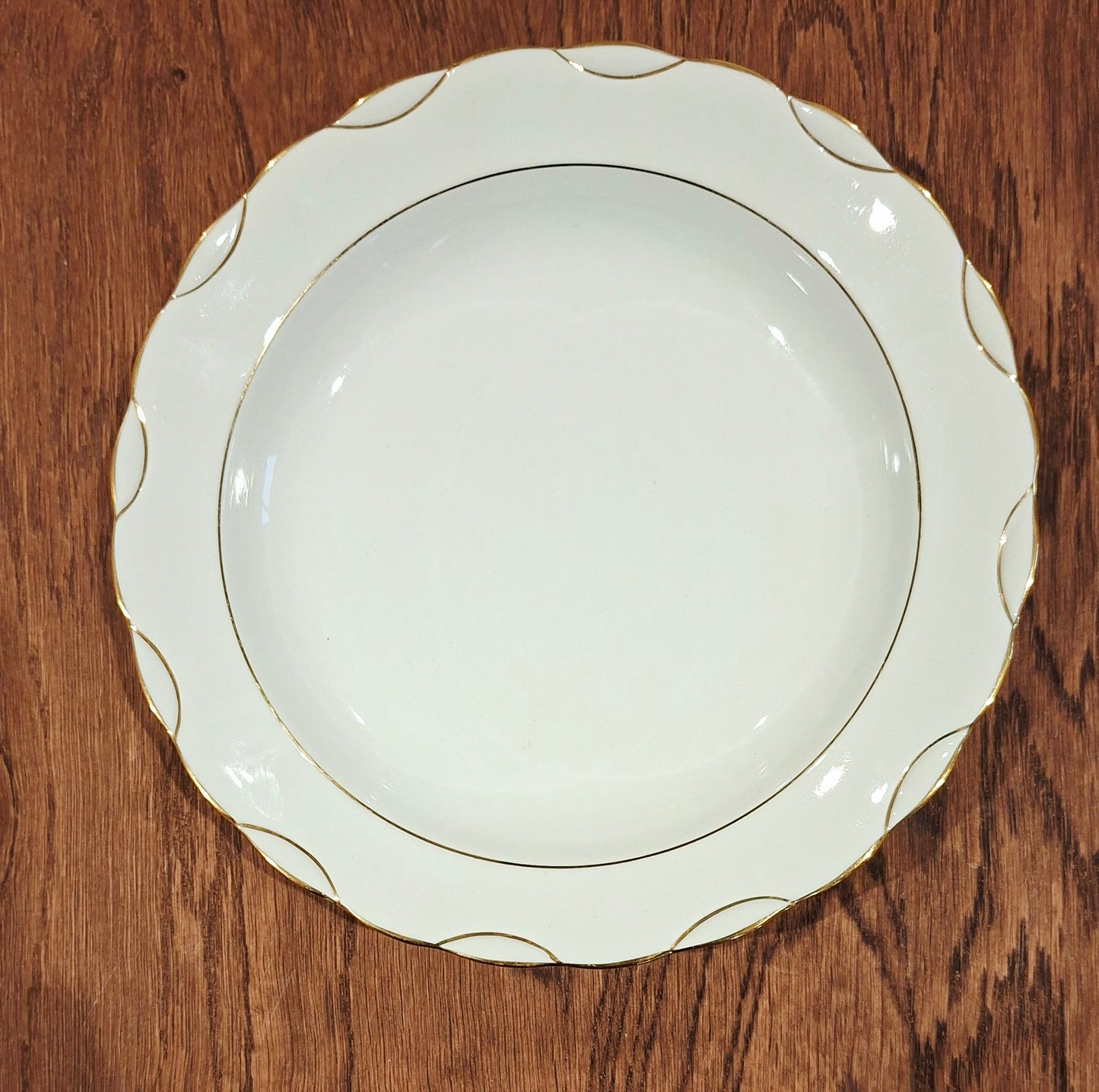 Juego de 8 platos de porcelana fina MS - Fabricado en Berry