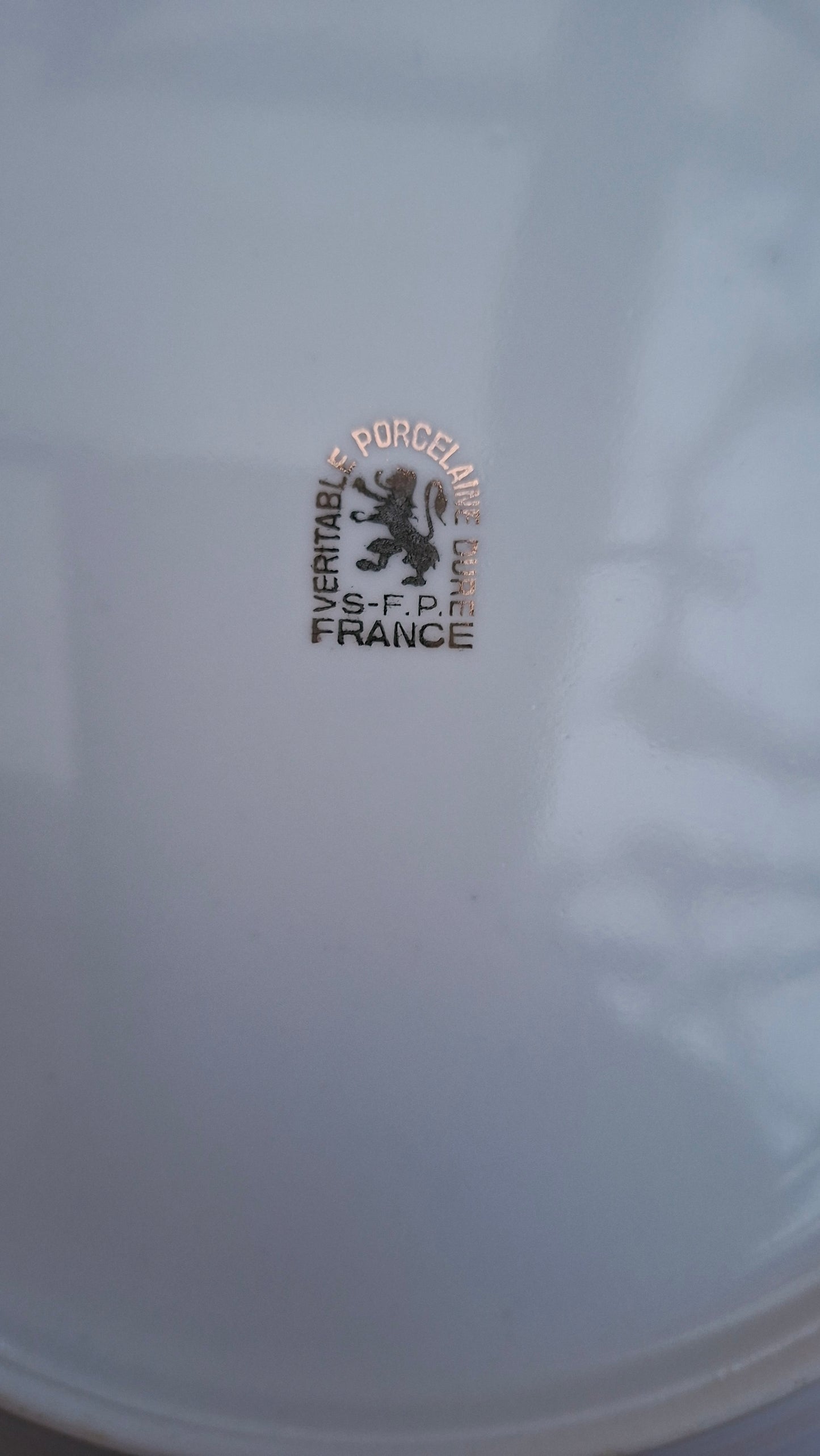 Lot de 6 assiettes plates