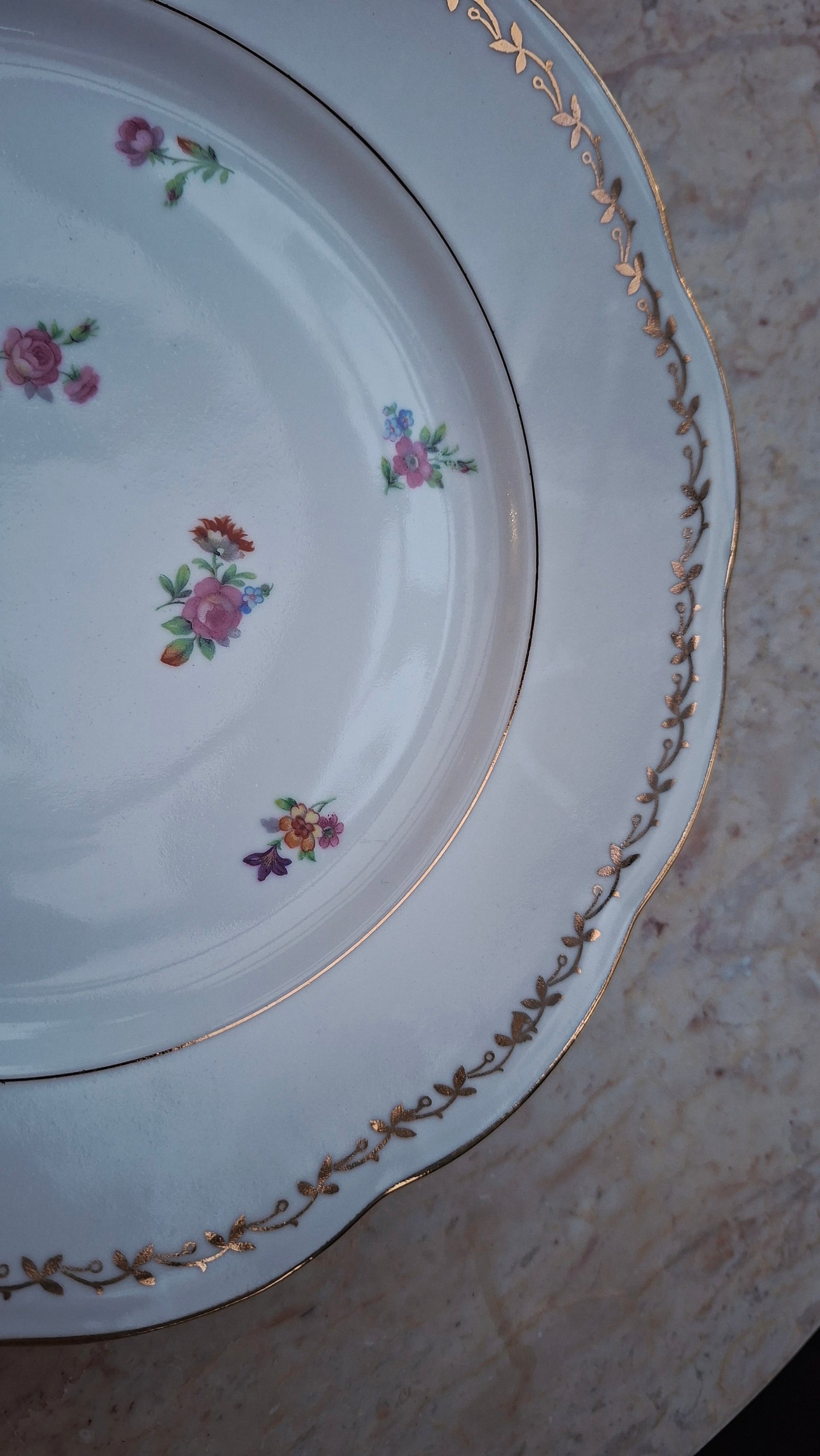 Lot de 6 assiettes plates
