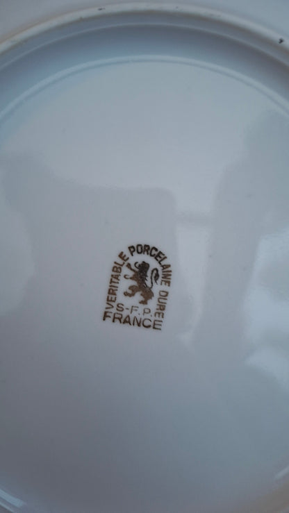 Lot de 6 assiettes creuses