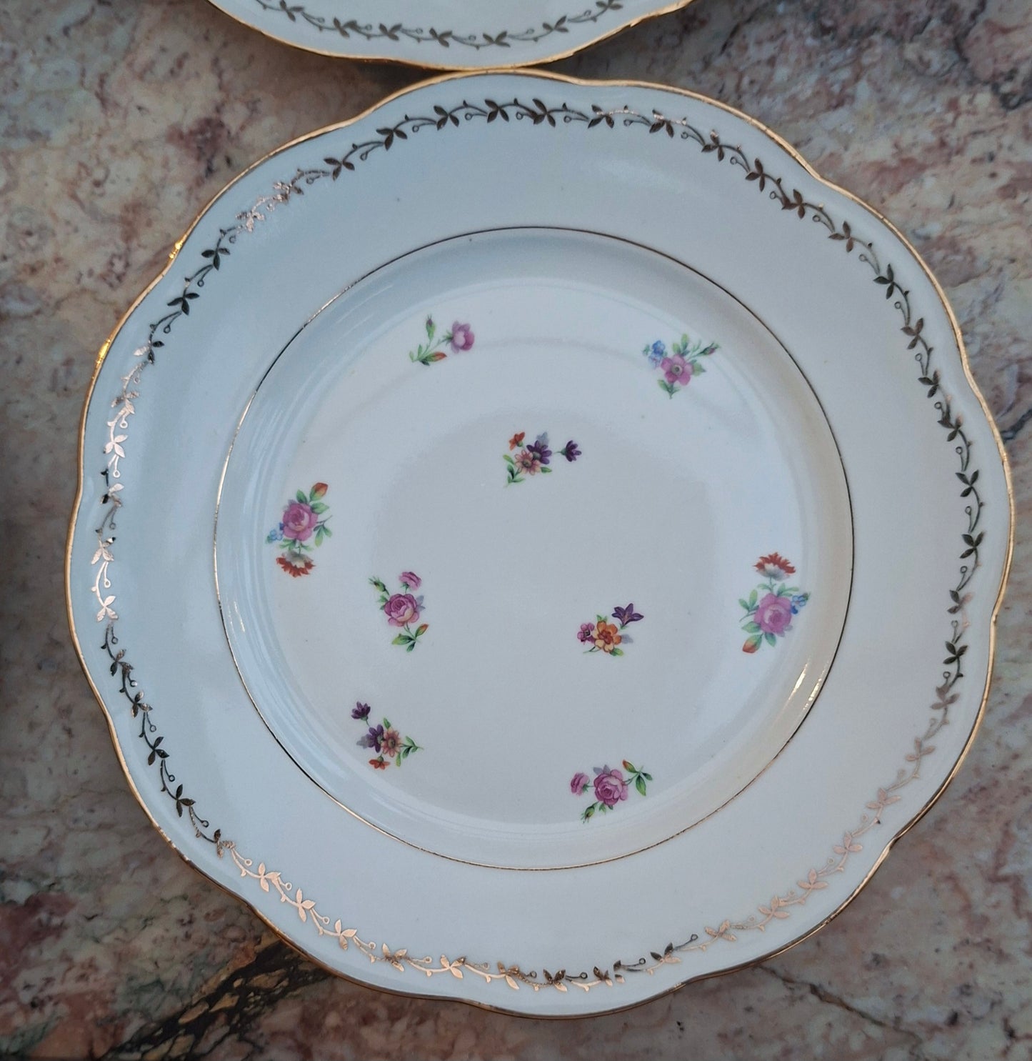 Ensemble de 4 assiettes plates