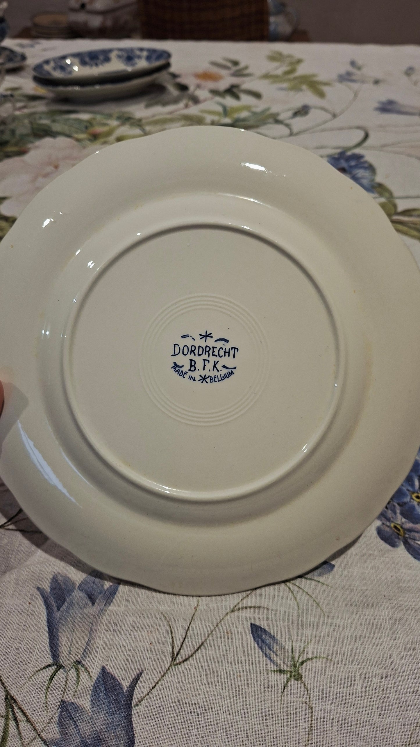 6 assiettes plates