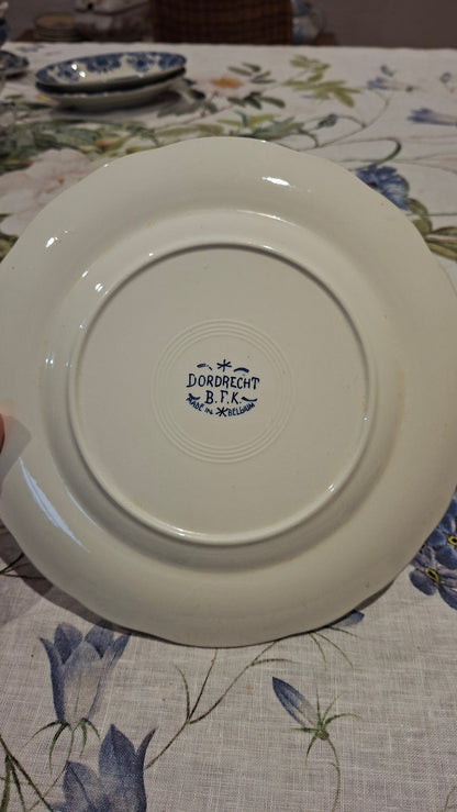 6 assiettes plates
