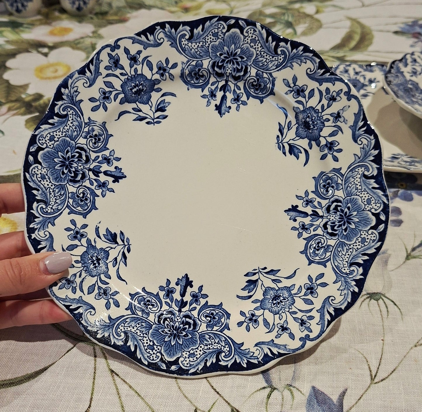 6 assiettes à dessert