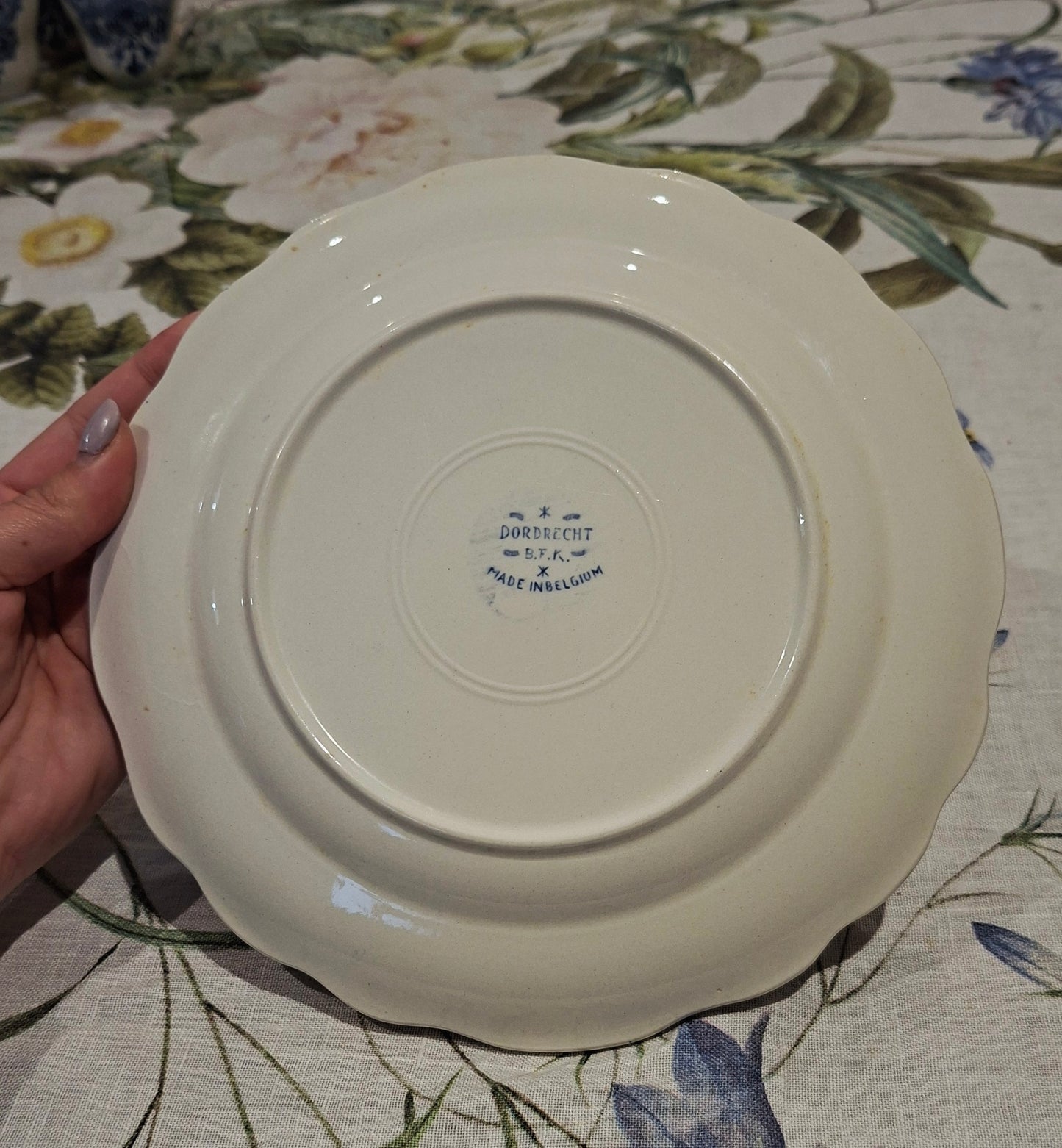 6 assiettes à dessert