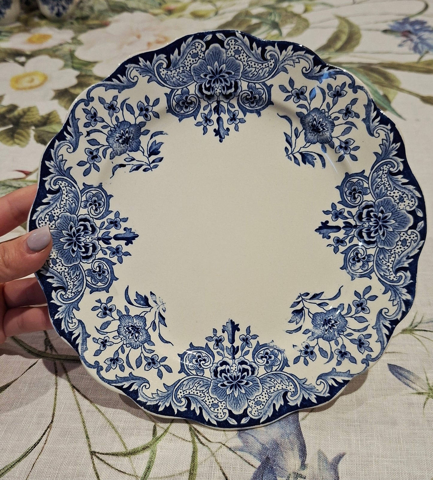 6 assiettes à dessert