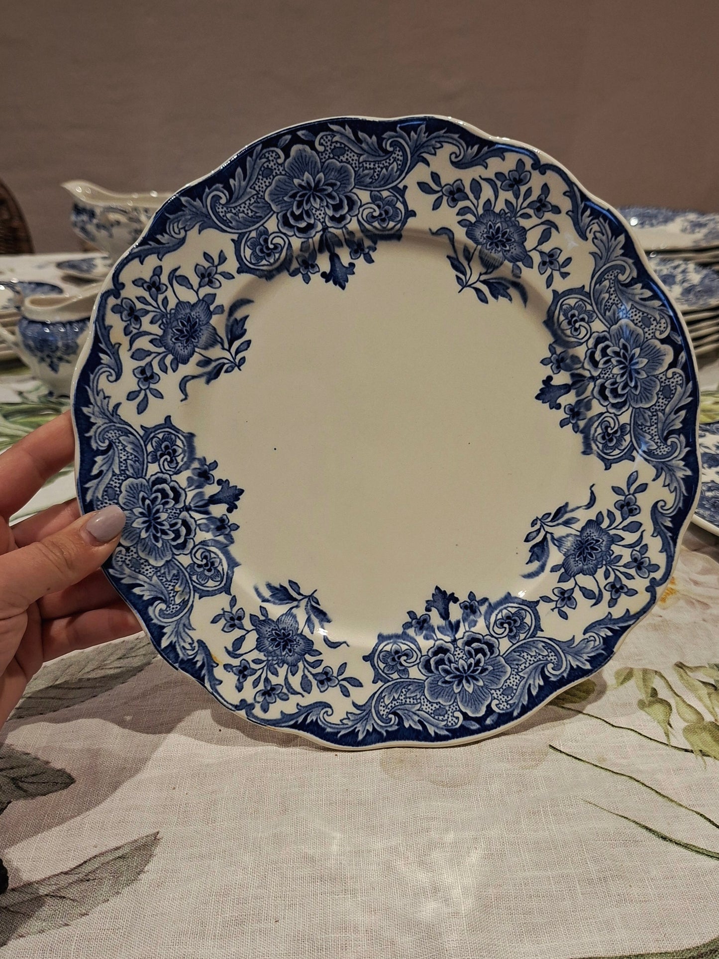 6 assiettes plates (2)