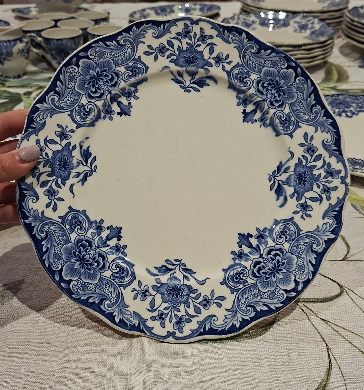 6 assiettes plates (2)