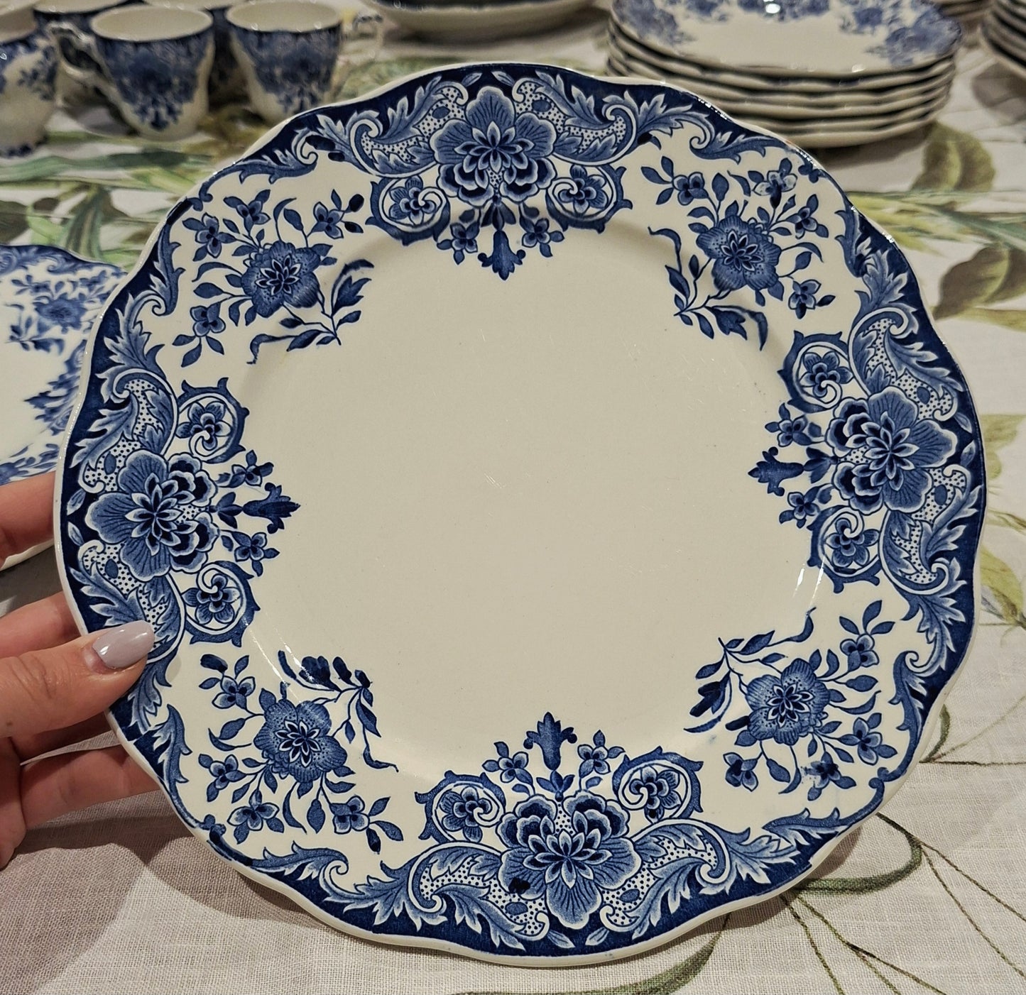 6 assiettes plates (2)