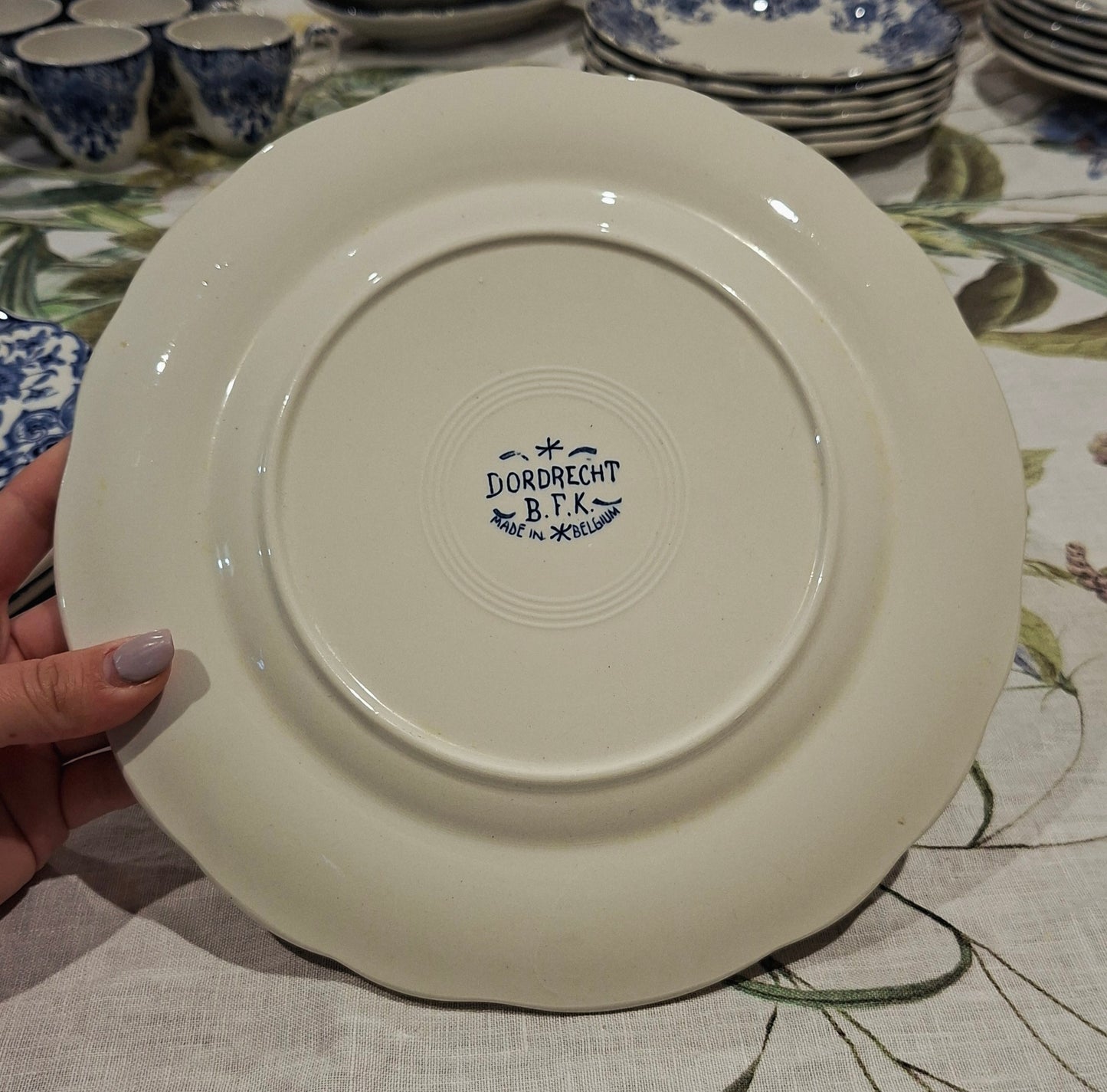 6 assiettes plates (2)