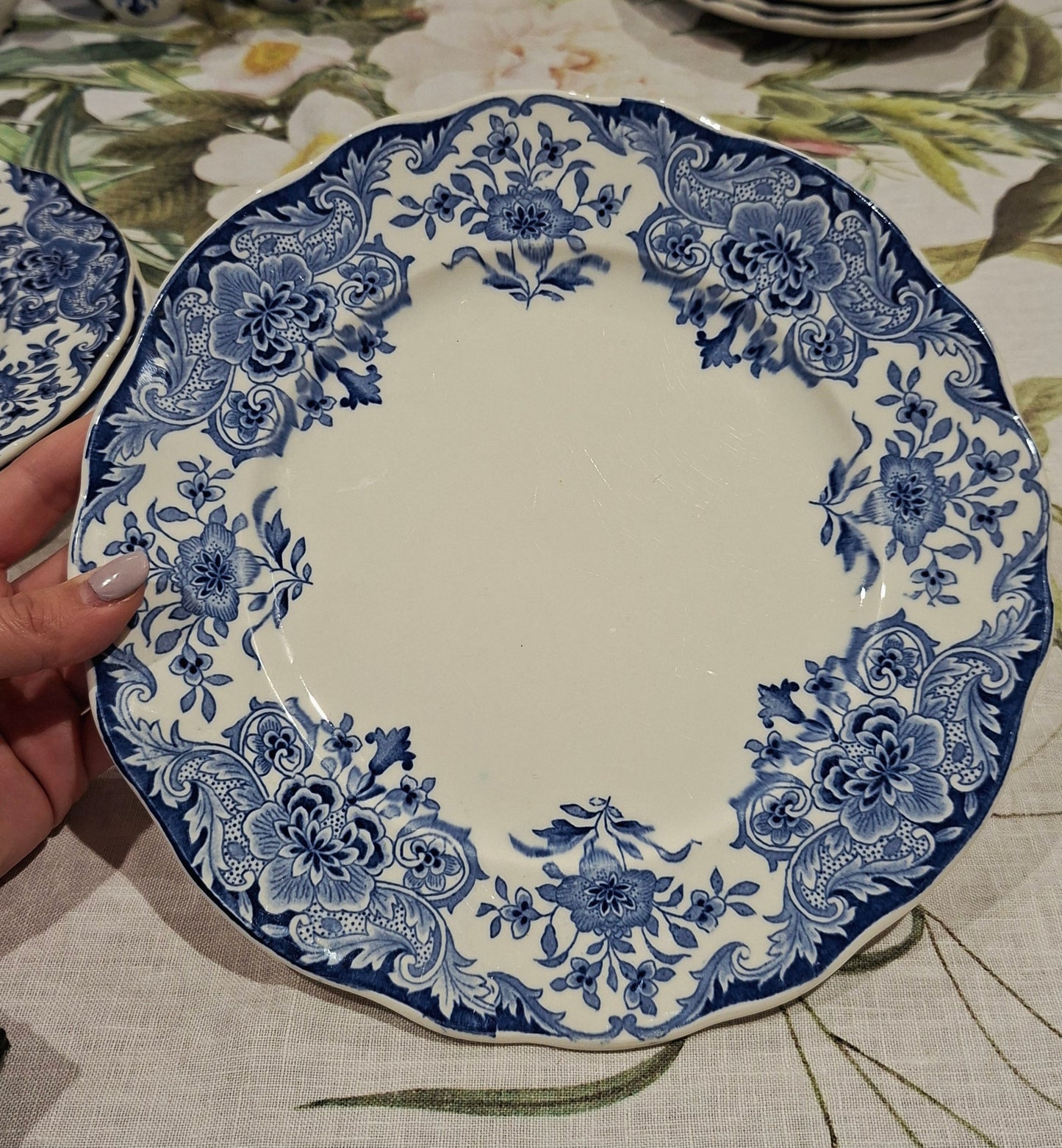 6 assiettes plates (2)