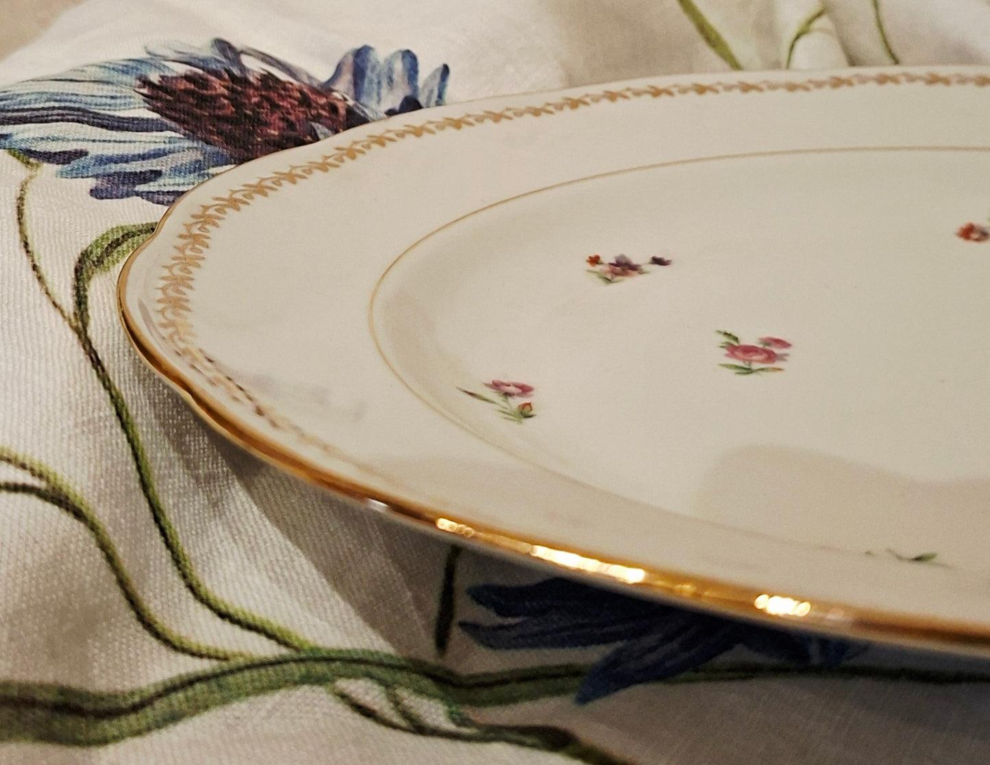 Plat rond légèrement creux – Porcelaine S.F.P