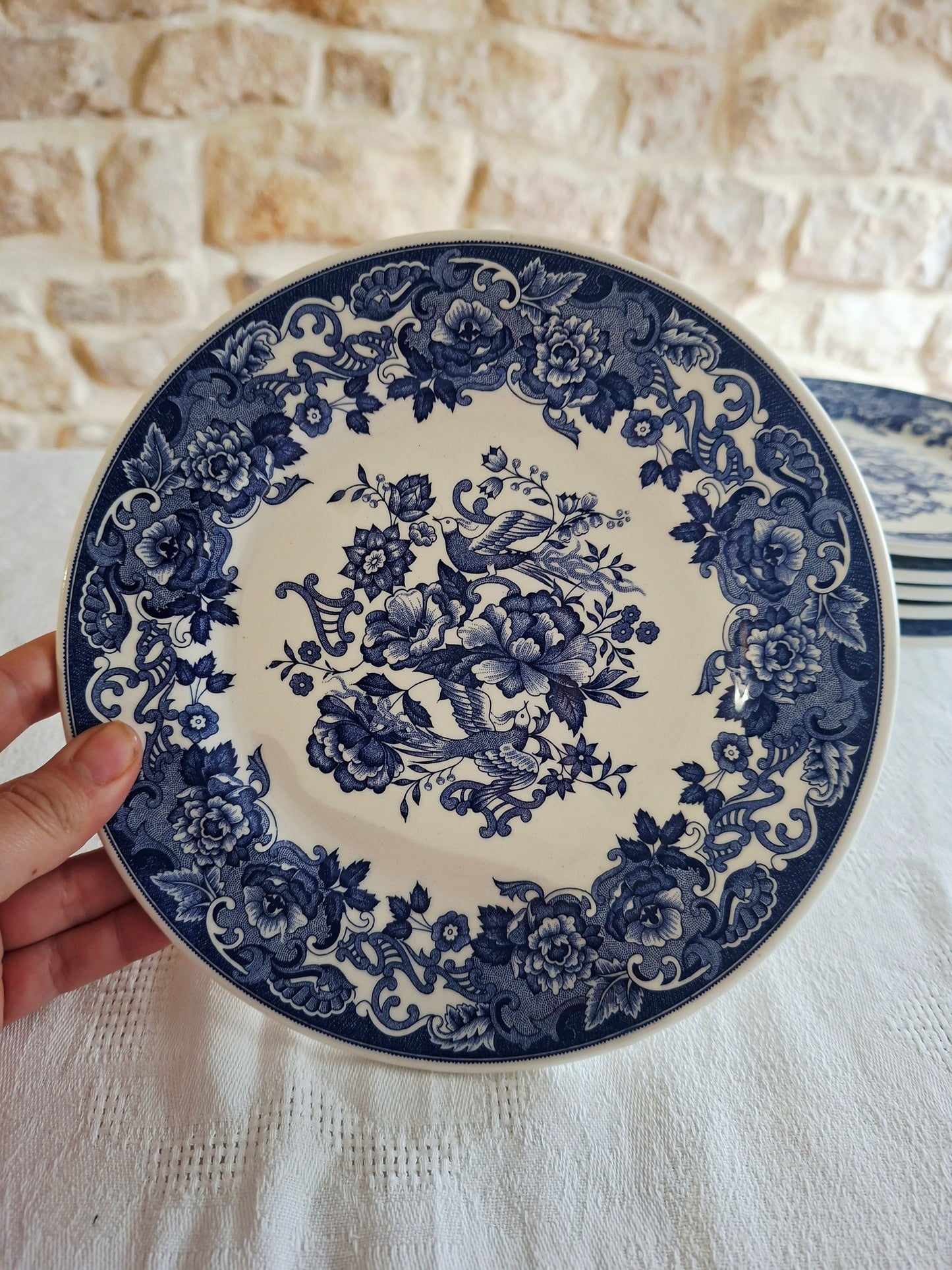 Lot de 8 assiettes à dessert