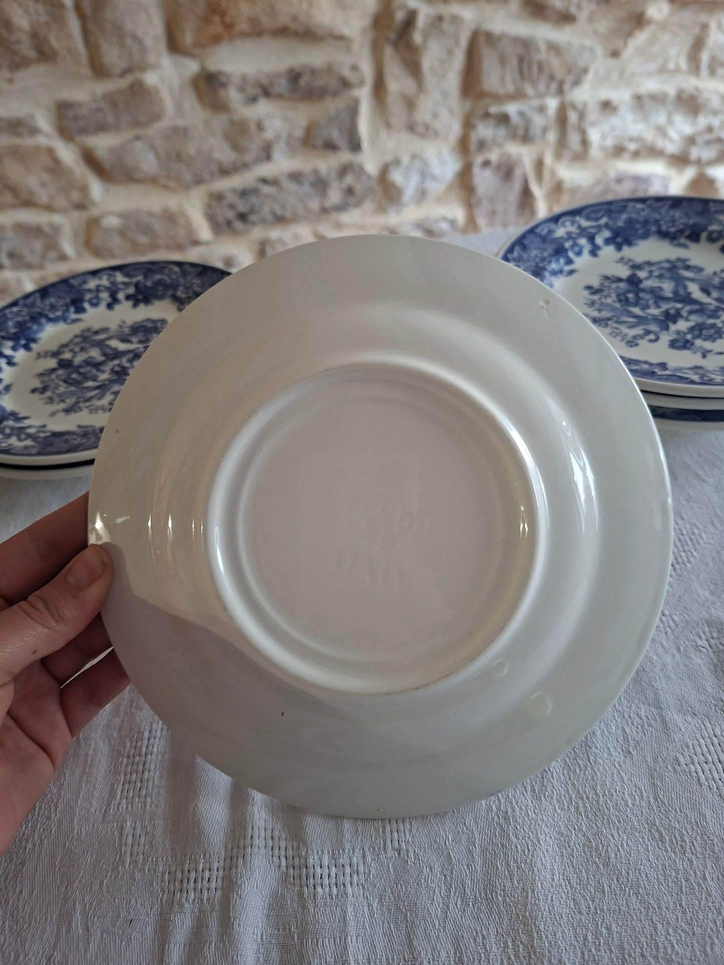 Lot de 8 assiettes à dessert