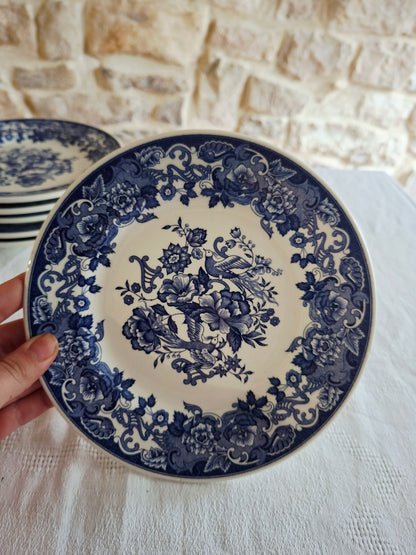 Lot de 8 assiettes à dessert