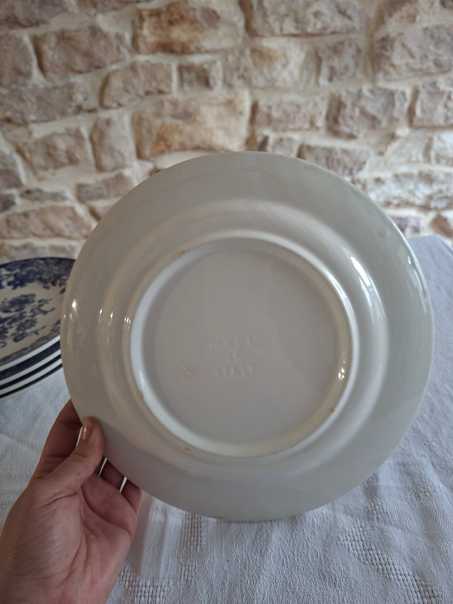 Lot de 6 assiettes plates