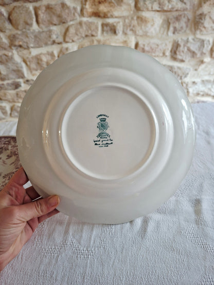 6 assiettes plates Lunéville