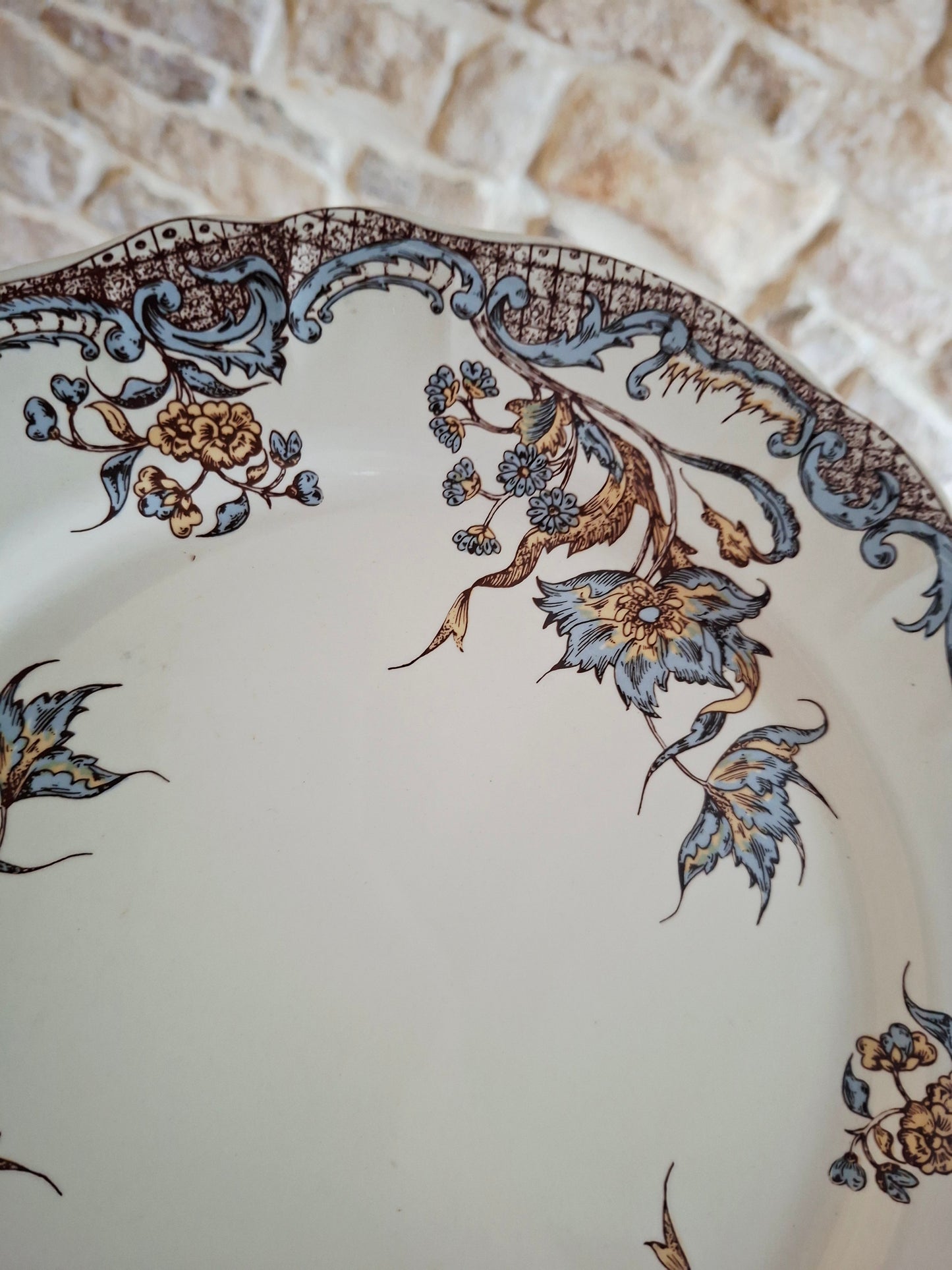 Plat rond Salins "Chevreuse"