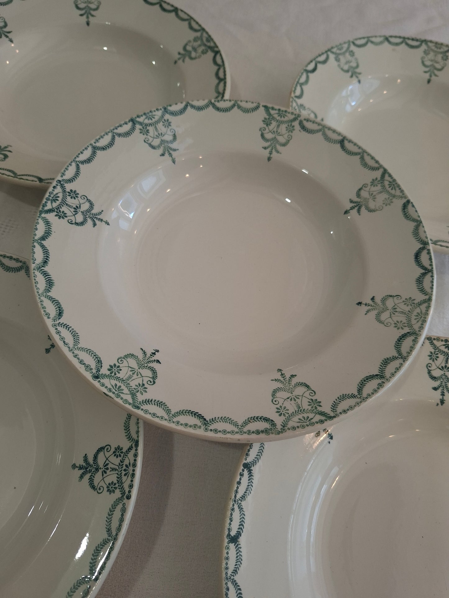 assiettes creuses Moulins des Loups & Hamage.