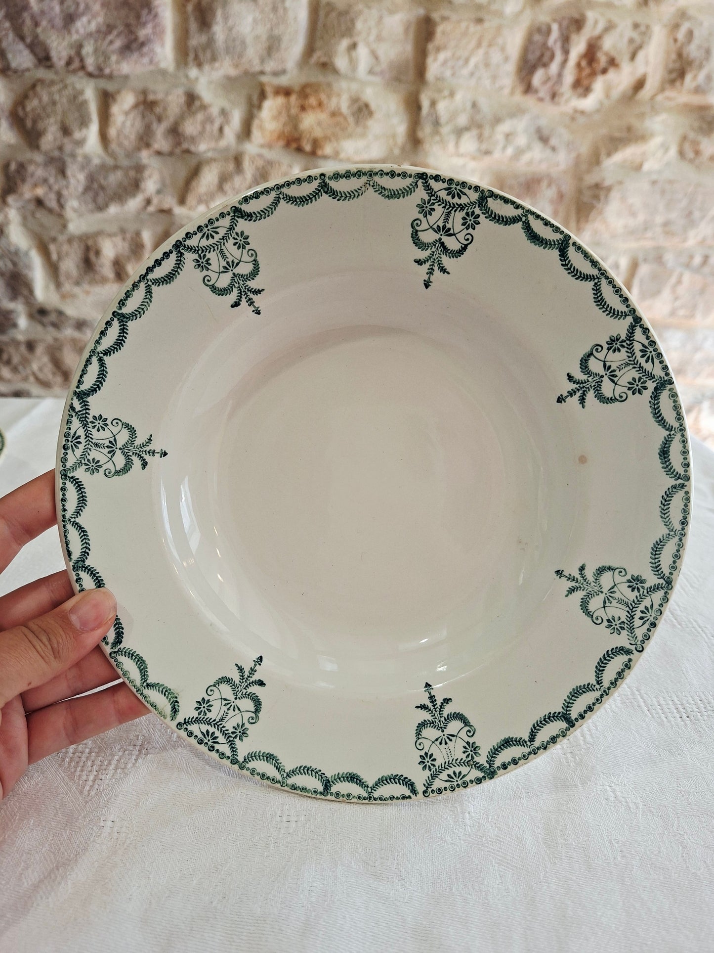assiettes creuses Moulins des Loups & Hamage.