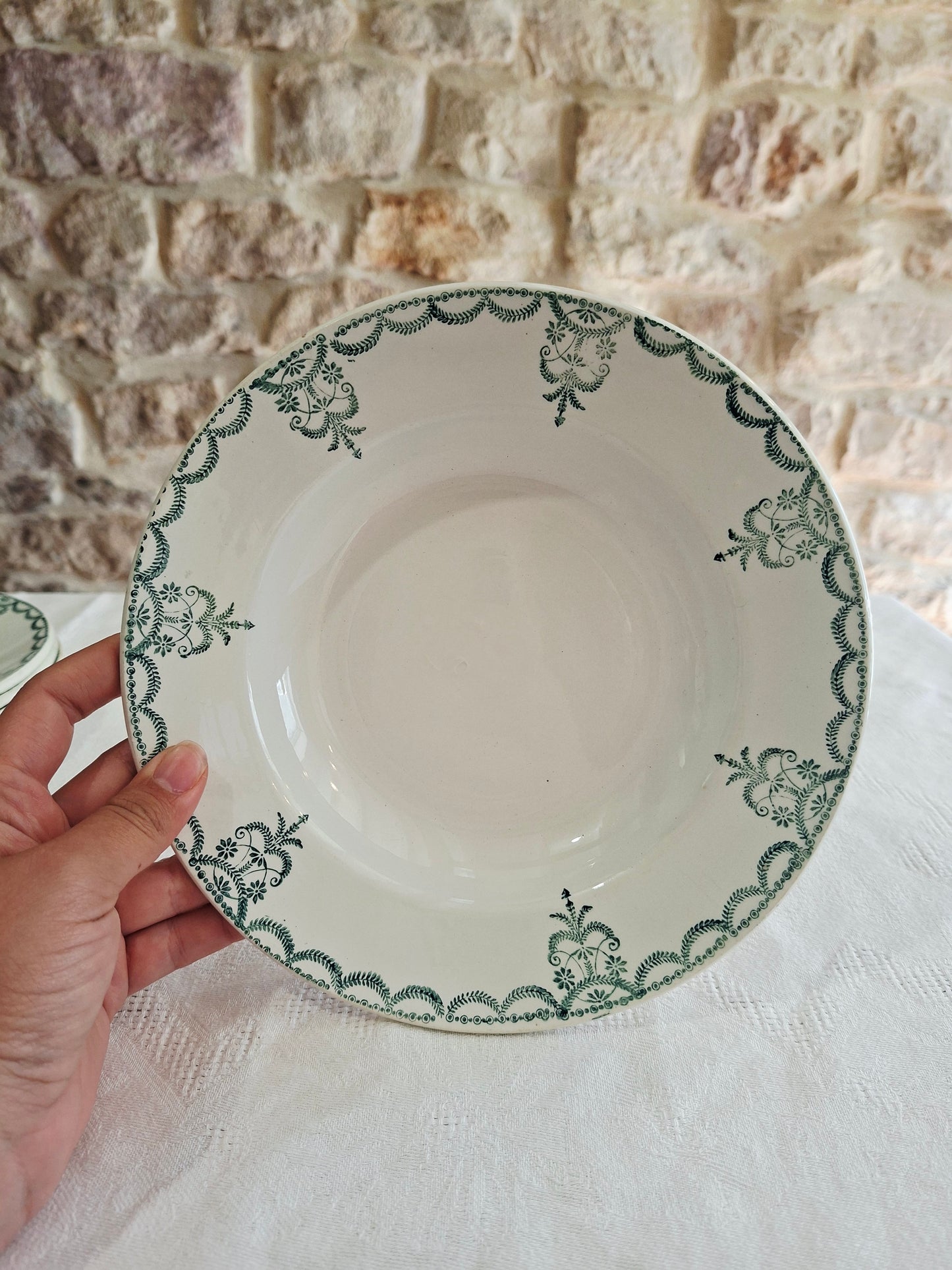 assiettes creuses Moulins des Loups & Hamage.