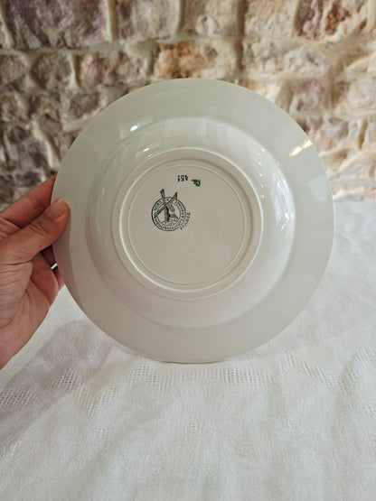 assiettes creuses Moulins des Loups & Hamage.