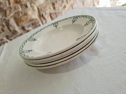 assiettes creuses Moulins des Loups & Hamage.