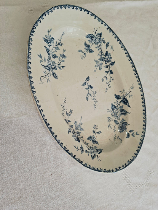 Plat ovale Saint-Amand&Hamage