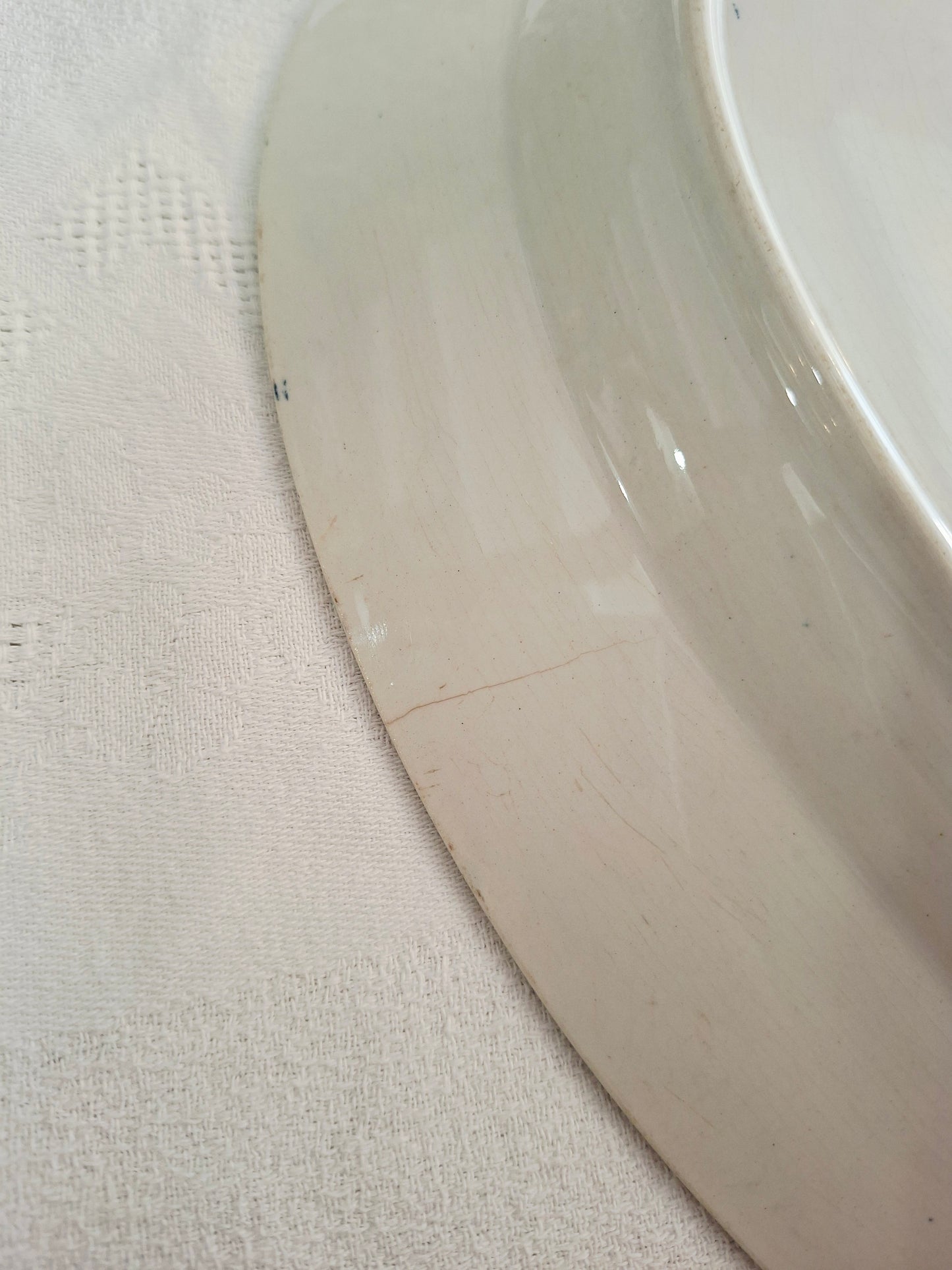 Plat ovale Saint-Amand&Hamage
