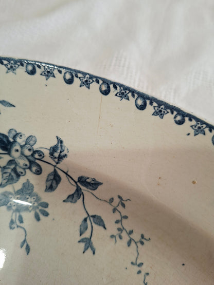 Plat ovale Saint-Amand&Hamage