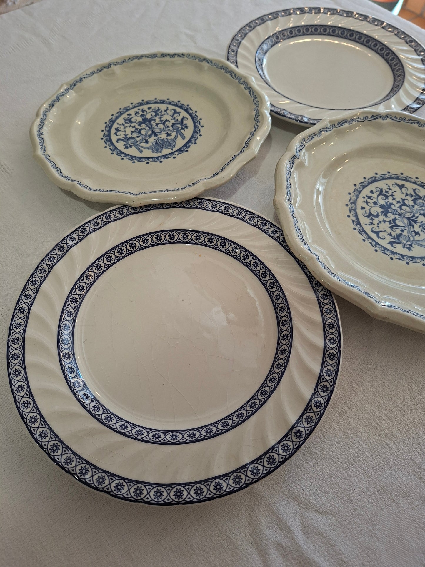 Assiettes anciennes : Mix&Match